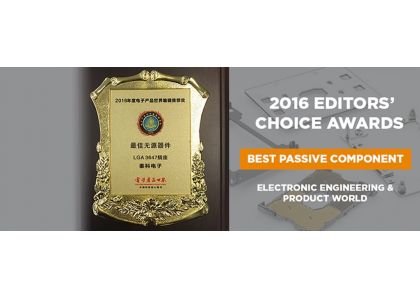 The Data & Devices Division won EEPW's Editor's Choice Award for its LGA 3647 socket